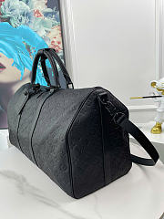 Louis Vuitton Keepall 50 Black 50×29×23cm - 5