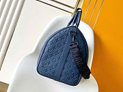 Louis Vuitton Keepall 50 Navy Blue 50x29x23cm - 4