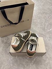 Golden Goose Ball Star Sneakers Army Green - 2