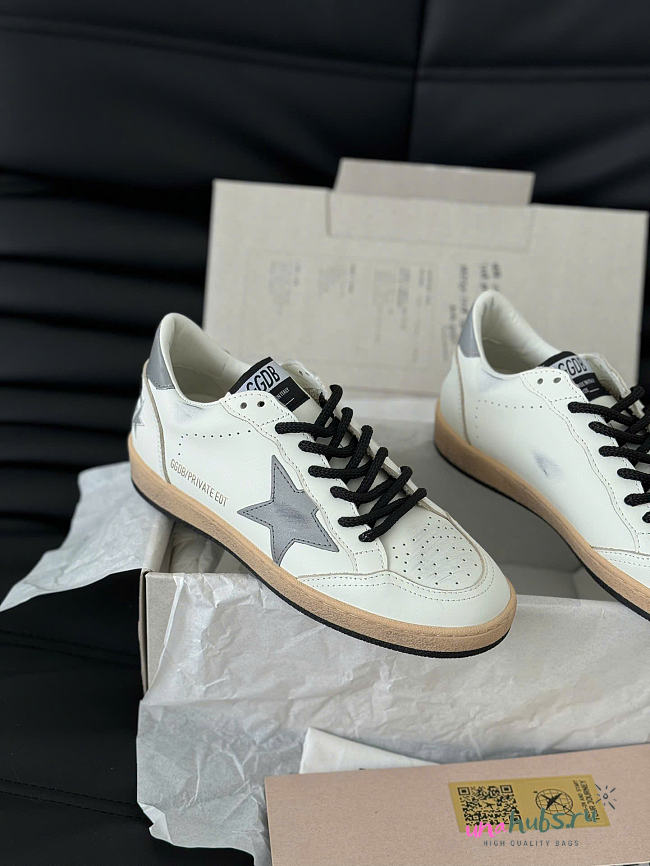 Golden Goose Ball White Sneaker - 1