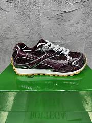 Bottega Veneta Orbit Burgundy Sneakers - 1
