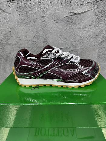 Bottega Veneta Orbit Burgundy Sneakers