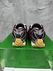 Bottega Veneta Orbit Burgundy Sneakers - 3