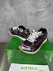 Bottega Veneta Orbit Burgundy Sneakers - 2