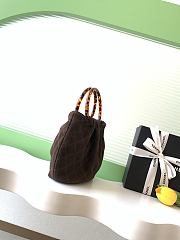 Chanel 26c Brown Suede 24x18x12cm - 4