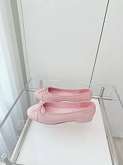 Chanel Ballerina Flats Pink Suede - 3