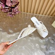 Jimmy Choo Samantha White Slides - 2