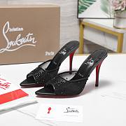Christian Louboutin Black Heel 10cm - 4