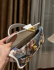 Balmain Canvas Shoulder Bag 26x11.5x3cm - 5