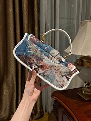 Balmain Canvas Shoulder Bag 26x11.5x3cm - 2