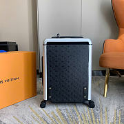 Louis Vuitton Horizon 55 Suitcase Black 55x38x21cm - 4