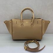Balenciaga Bel Air Bag Beige 30x10x24cm - 2
