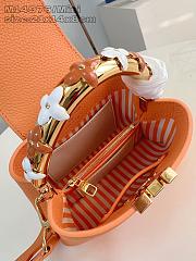 Louis Vuitton Mini Capucines Orange 21x14x8cm - 4