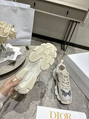 Dior Vibe-sneaker Chambray blauwe jacquard sneaker - 5