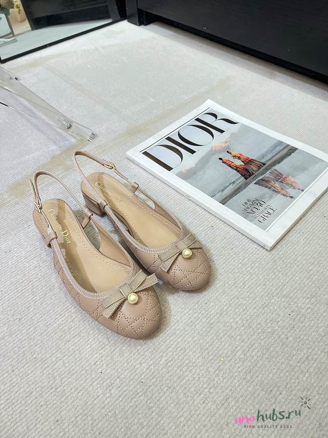 Dior Ballet Slingback Pump Nude - 1