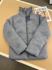 Louis Vuitton Elegant Monogram Knitted Down Blouson - 1