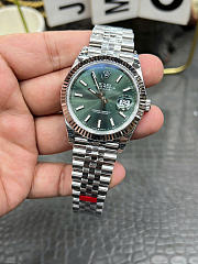 Rolex Datejust Green Watch - 1