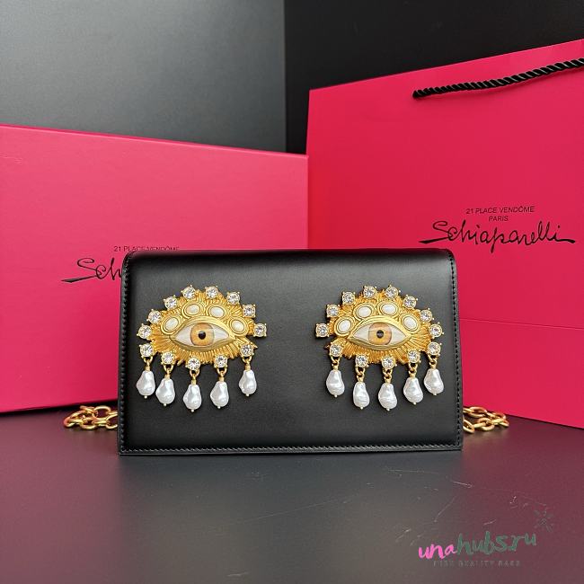 Schiaparelli Black Bag 21x13x6cm - 1