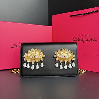 Schiaparelli Black Bag 21x13x6cm