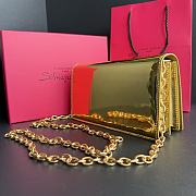 Schiaparelli Gold Bag 21x13x6cm - 4