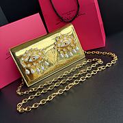 Schiaparelli Gold Bag 21x13x6cm - 2