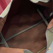 Gucci Softbit Small Tote Green Suede 27.5x21x16cm - 3