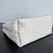 Bottega Veneta Andiamo White Tote - 43x33x20cm - 5