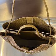 Bottega Large Veneta Andiamo Brown Suede Tote - 43x33x20cm - 5
