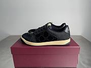 Gucci crystal Screener sneaker in black velvet - 1