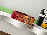 Chanel Flap Bag Sequins Multicolor 21cm - 5