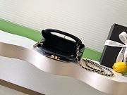 Chanel Kelly Bag in black patent - 19x13x7cm - 2