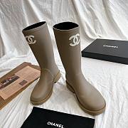 Chanel Green Boot - 2