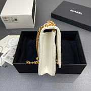 Chanel Woc White Caviar Heart 20x13x3.5cm - 4