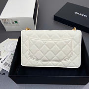Chanel Woc White Caviar Heart 20x13x3.5cm - 3