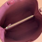 Gucci Emblem bucket bag red 25x25x15cm - 5