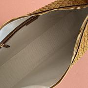 Gucci B medium shoulder bag brown suede 40x25x9cm - 5