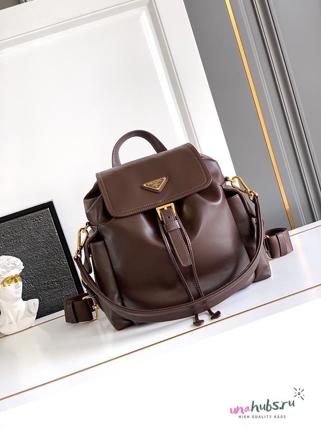 Prada Explore medium nappa leather backpack 29x27x12.5cm - 1