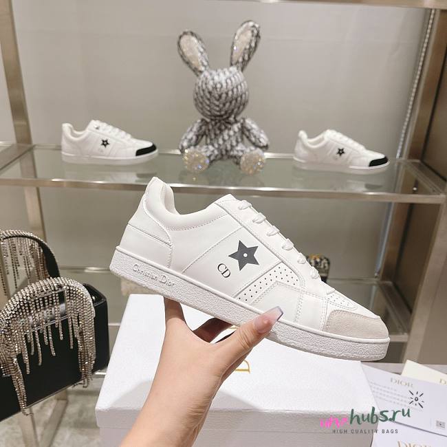 Dior Star Sneaker White Calfskin  - 1