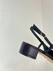 Dior Ballet Slingback Pump Black Tweed with White 3cm - 4