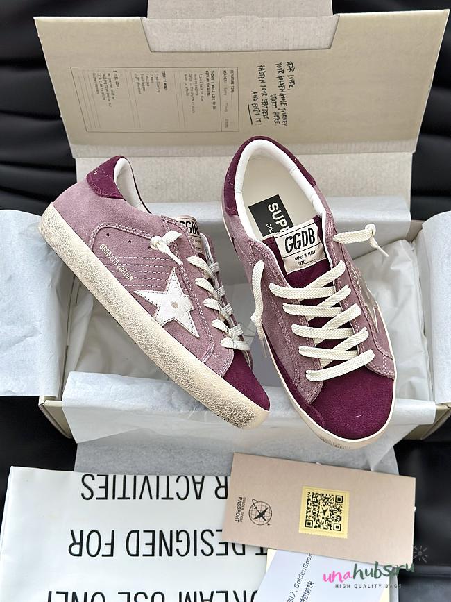 Golden Goose Purple Sneaker - 1