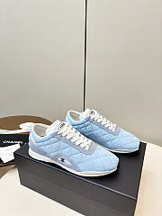 Chanel Blue Sneaker - 1