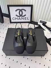 Chanel Slingback Mary Jane Black - 1