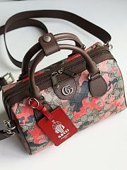 Gucci GG small duffle bag Pink and red 25x16x14cm - 2