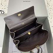 Balenciaga Rodeo Bag Dark Brown 35x23x11cm - 5