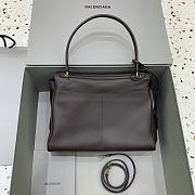 Balenciaga Rodeo Bag Dark Brown 35x23x11cm - 4