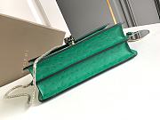 Bvlgari Serpenti Forever Green Ostrich 25x16.5x8cm - 6