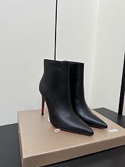 Christian Louboutin Black Short Boot  - 1
