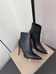 Christian Louboutin Black Short Boot  - 4