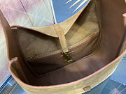 YSL LE 5 À 7 supple Large in suede in Brown 30x31x13cm - 4