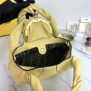 Fendi Spy Small Yellow leather bag 32x18x12cm - 4